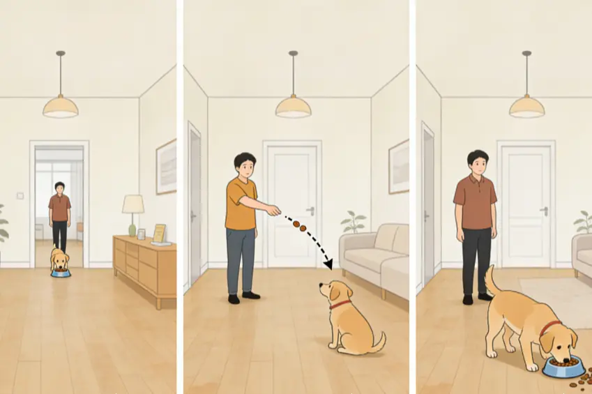 Dog to Overcome Resource Guarding