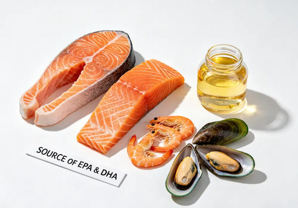 Dog foods with omega 3 fatty acids